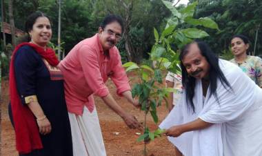 ആര്യലോക് ആശ്രമം കലശവനം നിർമ്മിച്ചു
