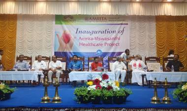 അമൃത വിശ്വ ശാന്തി ഹെൽത്ത് കെയർ പദ്ധതിക്ക് തുടക്കമായി