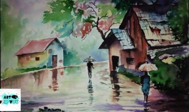 മഴയുടെ നൊമ്പരം