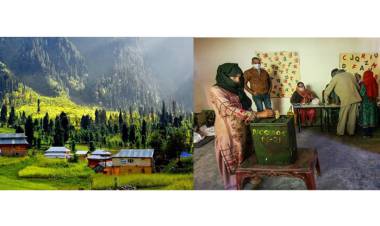 ഒരു വെടി പോലും പൊട്ടാതെ, ജമ്മുവിൽ തിരഞ്ഞെടുപ്പ് നടന്നു., മലയാള മാധ്യമങ്ങൾ അറിഞ്ഞില്ല-രവീന്ദ്രൻ കവർ സ്റ്റോറി