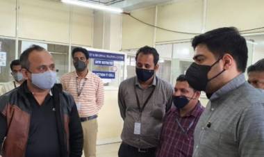 കേന്ദ്ര തിരഞ്ഞെടുപ്പ് സെക്രട്ടറി സന്ദർശനം നടത്തി.