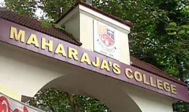 മഹാരാജാസ് കോളേജിന് പുറത്ത് എസ്എഫ്ഐ- കെഎസ്‌യു വിദ്യാർഥികൾ തമ്മിൽ സംഘർഷം