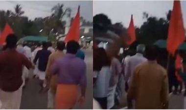 കണ്ണൂരില്‍ കൊലവിളി മുദ്രാവാക്യവുമായി സിപിഎം പ്രകടനം.