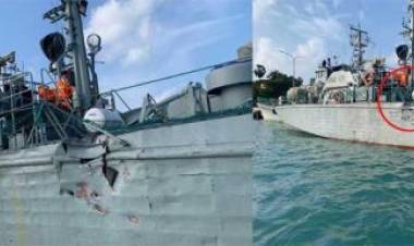 ശ്രീലങ്കൻ നാവികസേനയുടെ കപ്പലുമായി കൂട്ടിയിടിച്ച് ഇന്ത്യൻ മത്സ്യബന്ധന ബോട്ട് മുങ്ങി