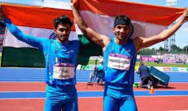 സ്വര്‍ണ്ണ, വെള്ളി തിളക്കവുമായി കോമണ്‍വെല്‍ത്ത് ട്രിപ്‌ളില്‍ ജംപില്‍ മലയാളികളായ എല്‍ദോസ് പോളും അബ്ദുല്ല അബൂബക്കറും