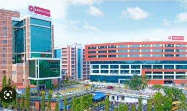 സാമ്പത്തിക തട്ടിപ്പ് കേസിലെ പ്രതിയുടെ ആശുപത്രി ഉത്ഘാടന ചടങ്ങിന് കേന്ദ്ര മന്ത്രിയും -മുഖ്യമന്ത്രിയും,? മന്ത്രി ജനത്തിൻ്റെ കൂടെയോ? രാജ്യ ദ്രോഹികളുടെ കൂടെയോ?