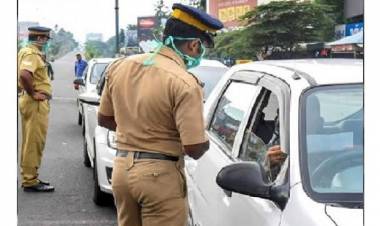 അഡീഷണൽ ചീഫ് സിക്രട്ടറിയുടെ ഉത്തരവിനെ കാറ്റിൽ പറത്തി, വാഹനങ്ങളിൽ പോലീസിൻ്റെ പരിശോധനയും പിഴ പിടിച്ചുപറിയും