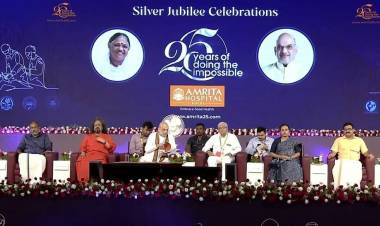 ലോകത്തിന് മാതൃകയും കരുതലുമായും അമൃത ഇൻസ്റ്റിറ്റ്യൂട്ട് ഓഫ് മെഡിക്കൽ സയൻസ്,,, ശ്രീ, അമിത് ഷാ,