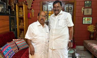 "'ജി.സുധാകരന് ആശംസകൾ നേർന്ന് കെ.റജികുമാർ അമ്പലപ്പുഴയിൽ"'