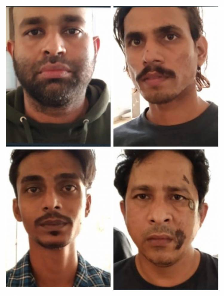 വ്യാജ എടിഎം കാർഡ് നിർമ്മിച്ചു പണം തട്ടി : മൂന്നു മലയാളികൾ അടക്കം 4 പേർ പിടിയിൽ 