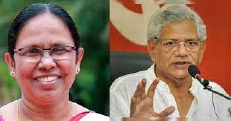 ഫൗണ്ടേഷന് കോര്‍പറേറ്റ് ഫണ്ടിങ് ഉണ്ട്; കെ കെ ശൈലജ മാഗ്സെസെ അവാര്‍ഡ് നിരാകരിച്ചതില്‍ സീതാറാം യെച്ചൂരി