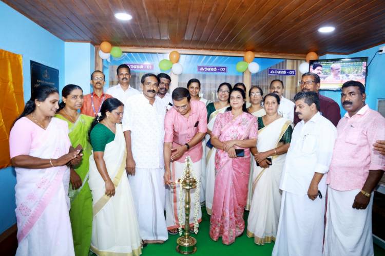 മുഖം മിനുക്കി ജനകീയമായി മൂക്കന്നൂർ പഞ്ചായത്ത് ഓഫീസ്