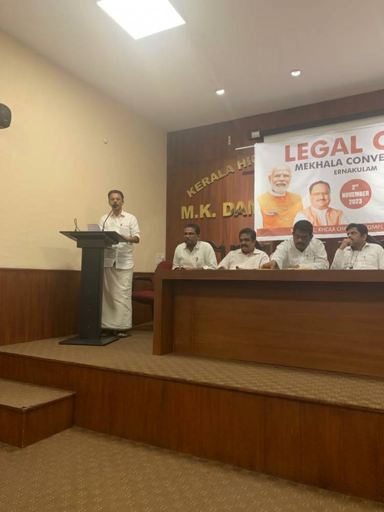 തീവ്രവാദികളെ എതിർക്കുന്നവർക്കെതിരെ ഇടതു സർക്കാർ കേസ് എടുക്കുന്നു: BJP ജനറൽ സെക്രട്ടറി ജോർജ് കുര്യൻ