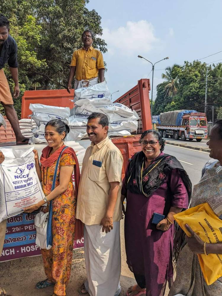 ഭാരത് റൈസ് BJP ക്കാർക്ക് മാത്രമായി വിതരണം നടത്തുന്നു: