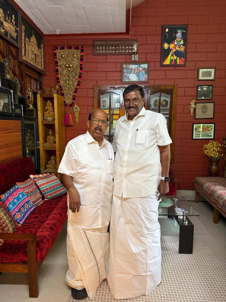 "'ജി.സുധാകരന് ആശംസകൾ നേർന്ന് കെ.റജികുമാർ അമ്പലപ്പുഴയിൽ"'